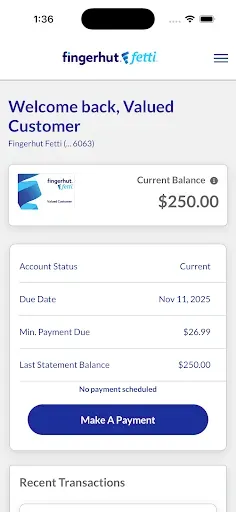 Скриншот 2 — Fingerhut Mobile