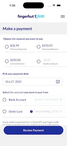 Скриншот 4 — Fingerhut Mobile