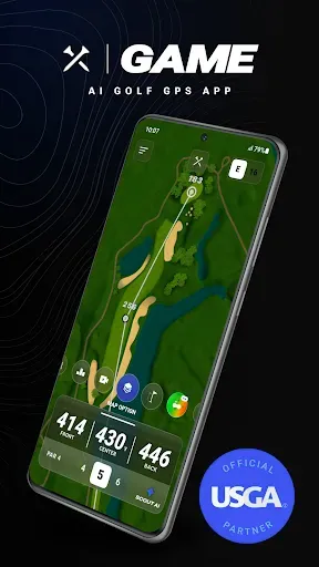 Скриншот 1 — Blue Tees GAME: AI Golf GPS