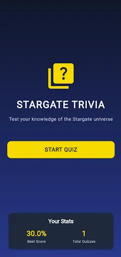 Скриншот 1 — Stargate Trivia