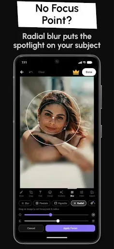 Скриншот 8 — Blur Photo: Mosaic Face Editor