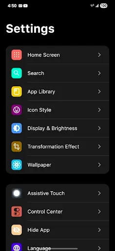 Скриншот 5 — MiniPhone Launcher