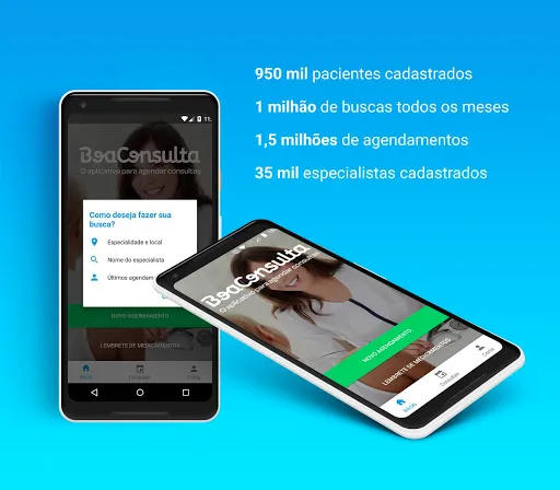 Скриншот 1 — BoaConsulta: Agendar Consultas