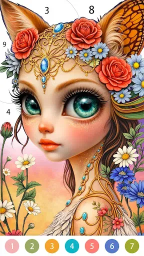 Скриншот 4 — Fantasy Color: Dream Wings