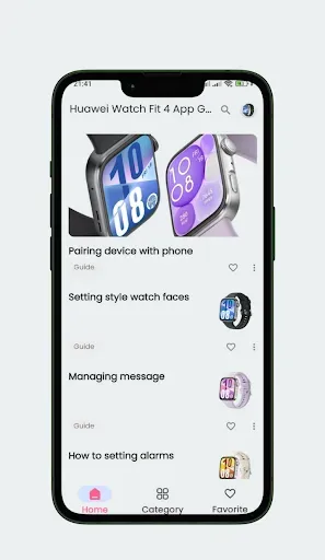 Скриншот 4 — Huawei Watch Fit 4 App Guide