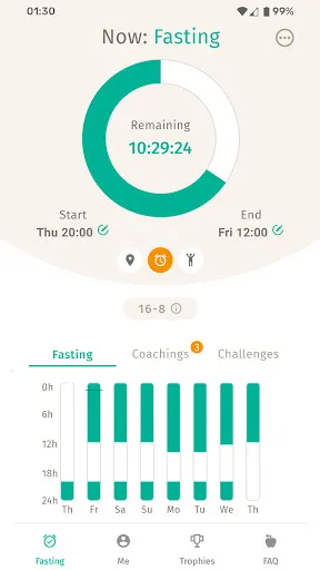 Скриншот 8 — BodyFast Прерывистое голодание