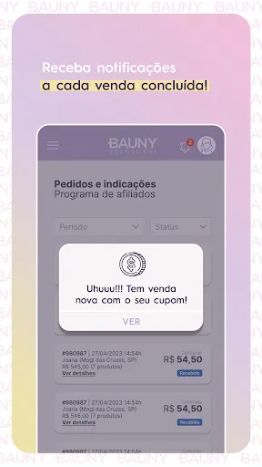 Скриншот 2 — Bauny - Programa de afiliados