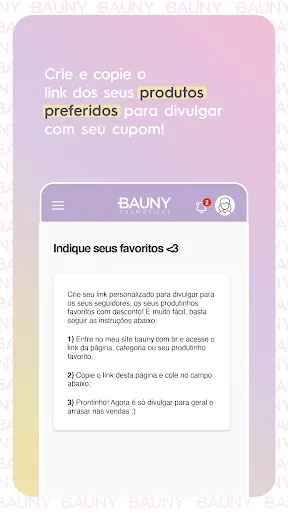 Скриншот 4 — Bauny - Programa de afiliados