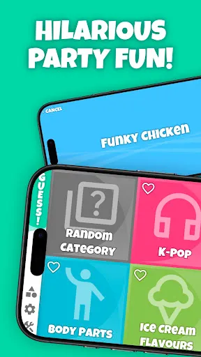 Скриншот 1 — Guess! Heads Up Charades Game