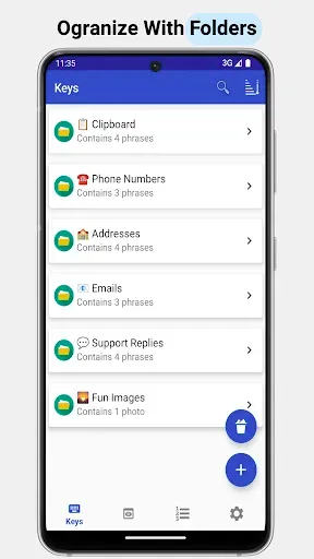 Скриншот 3 — Lazyboard - фраза клавиатуры.