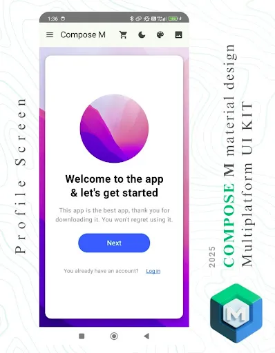 Скриншот 6 — Compose M Multiplatform UI KIT