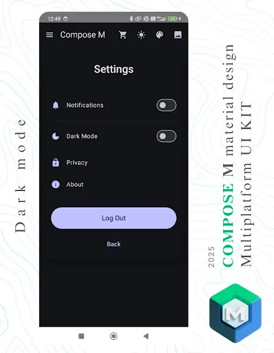 Скриншот 7 — Compose M Multiplatform UI KIT