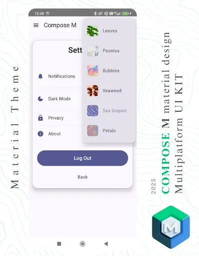 Скриншот 8 — Compose M Multiplatform UI KIT