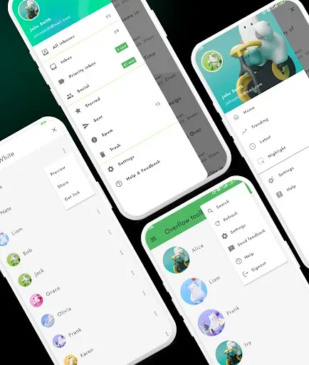 Скриншот 6 — Flutter UI App Template