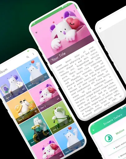 Скриншот 7 — Flutter UI App Template