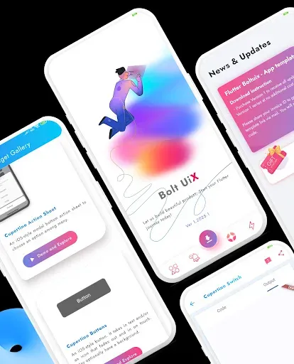 Скриншот 8 — Flutter UI App Template