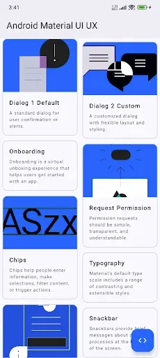 Скриншот 2 — Android Material UI/UX