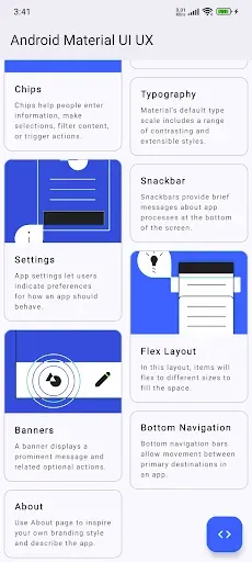 Скриншот 3 — Android Material UI/UX
