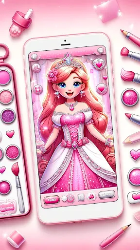 Скриншот 5 — Рисунки : Игры Для Девочек