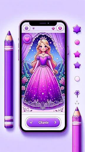 Скриншот 7 — Рисунки : Игры Для Девочек