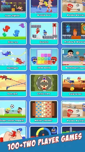Скриншот 1 — игры для двоих: мини-игры