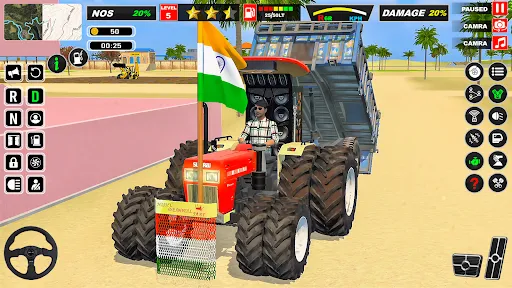Скриншот 2 — Indian Tractor Games Simulator