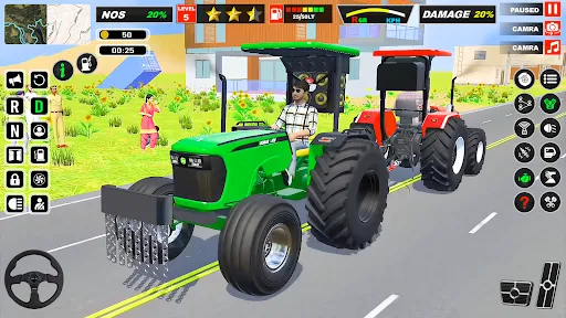 Скриншот 8 — Indian Tractor Games Simulator