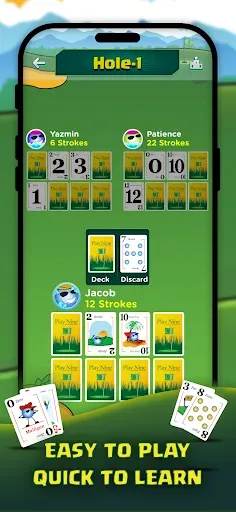 Скриншот 2 — Play Nine: Golf Card Game