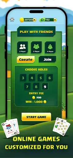 Скриншот 5 — Play Nine: Golf Card Game