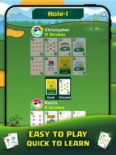 Скриншот 8 — Play Nine: Golf Card Game