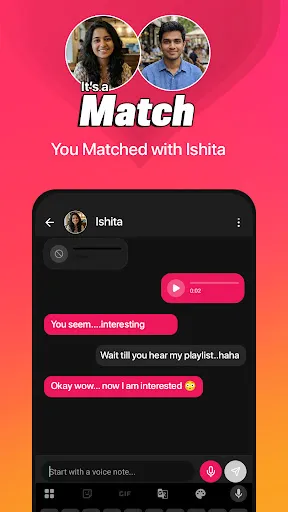Скриншот 2 — Second Date - Video Dating App