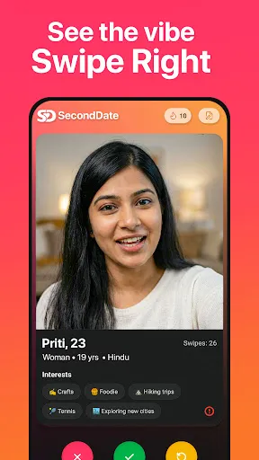 Скриншот 3 — Second Date - Video Dating App