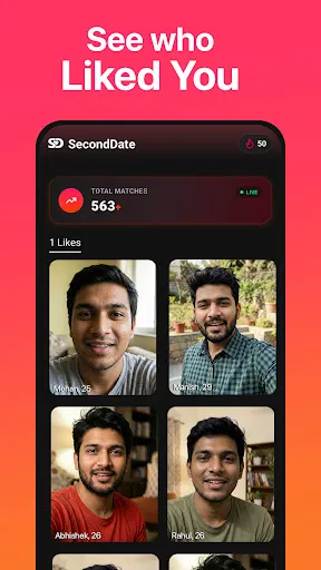 Скриншот 5 — Second Date - Video Dating App