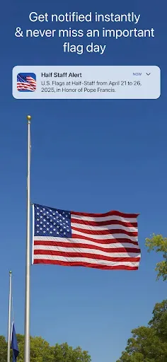 Скриншот 2 — Flag Day - US Flag Alerts