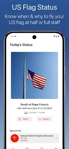 Скриншот 3 — Flag Day - US Flag Alerts