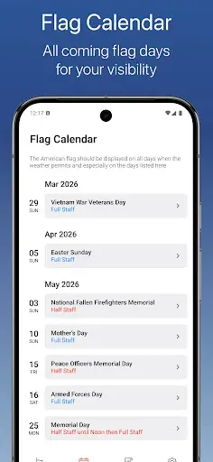 Скриншот 4 — Flag Day - US Flag Alerts