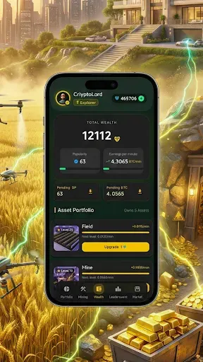 Скриншот 2 — Crypto Tycoon: GPU Empire