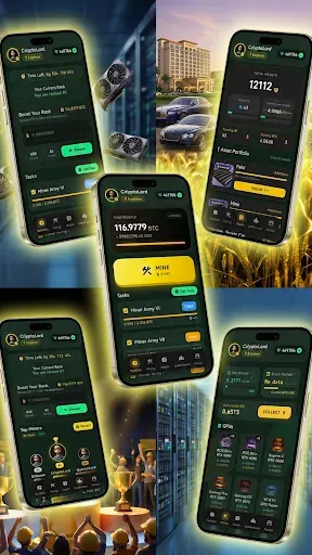 Скриншот 3 — Crypto Tycoon: GPU Empire