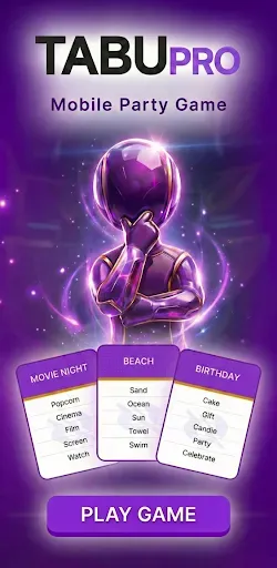 Скриншот 1 — TabuPro: Mobile Party Game