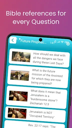 Скриншот 4 — Bible Questions & Answers FAQ