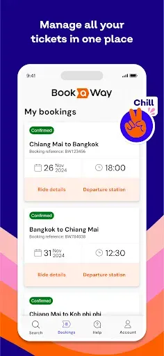 Скриншот 5 — Bookaway: Bus Train & Ferry