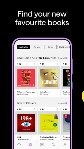 Скриншот 3 — BookBeat Audiobooks & E-books
