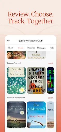 Скриншот 6 — Bookclubs: Book Club Organizer