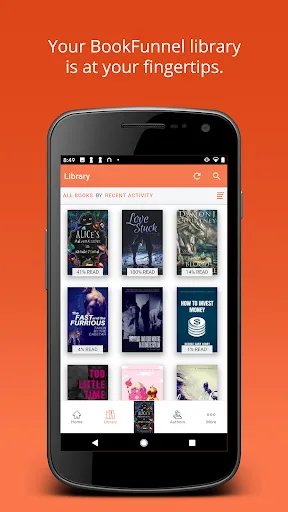 Скриншот 1 — BookFunnel
