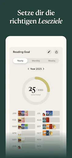 Скриншот 2 — bookie – Tracke deine Bücher