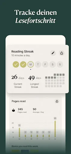 Скриншот 3 — bookie – Tracke deine Bücher