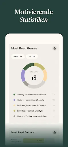 Скриншот 4 — bookie – Tracke deine Bücher