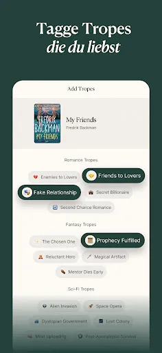 Скриншот 7 — bookie – Tracke deine Bücher