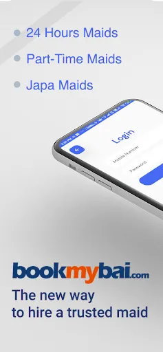 Скриншот 3 — Bookmybai - Maids, Cook, Nanny