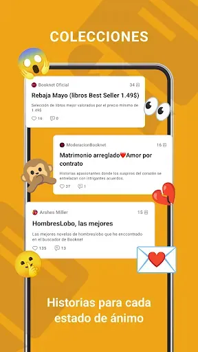 Скриншот 4 — Booknet: Leer novelas y libros